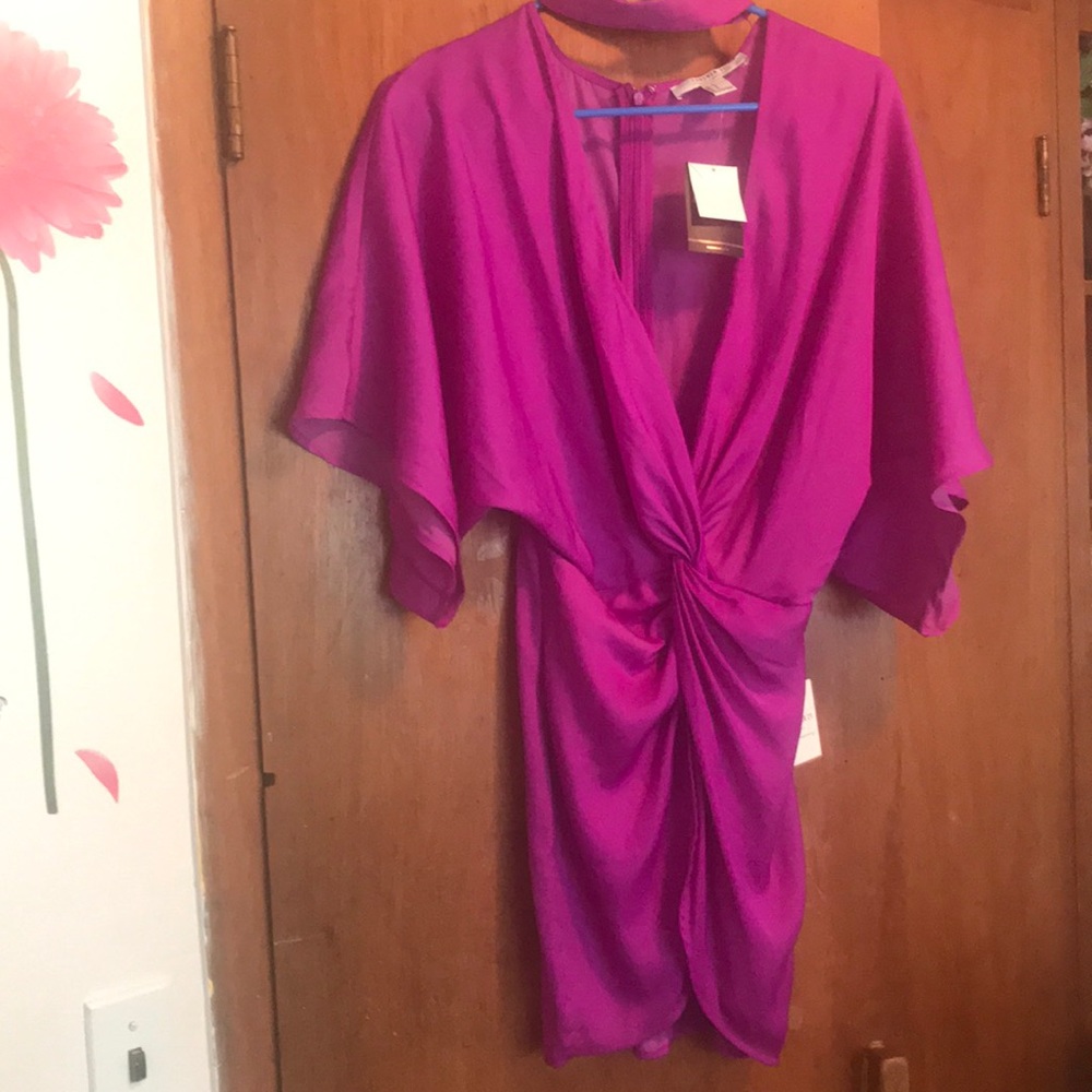 Sexy purple dress